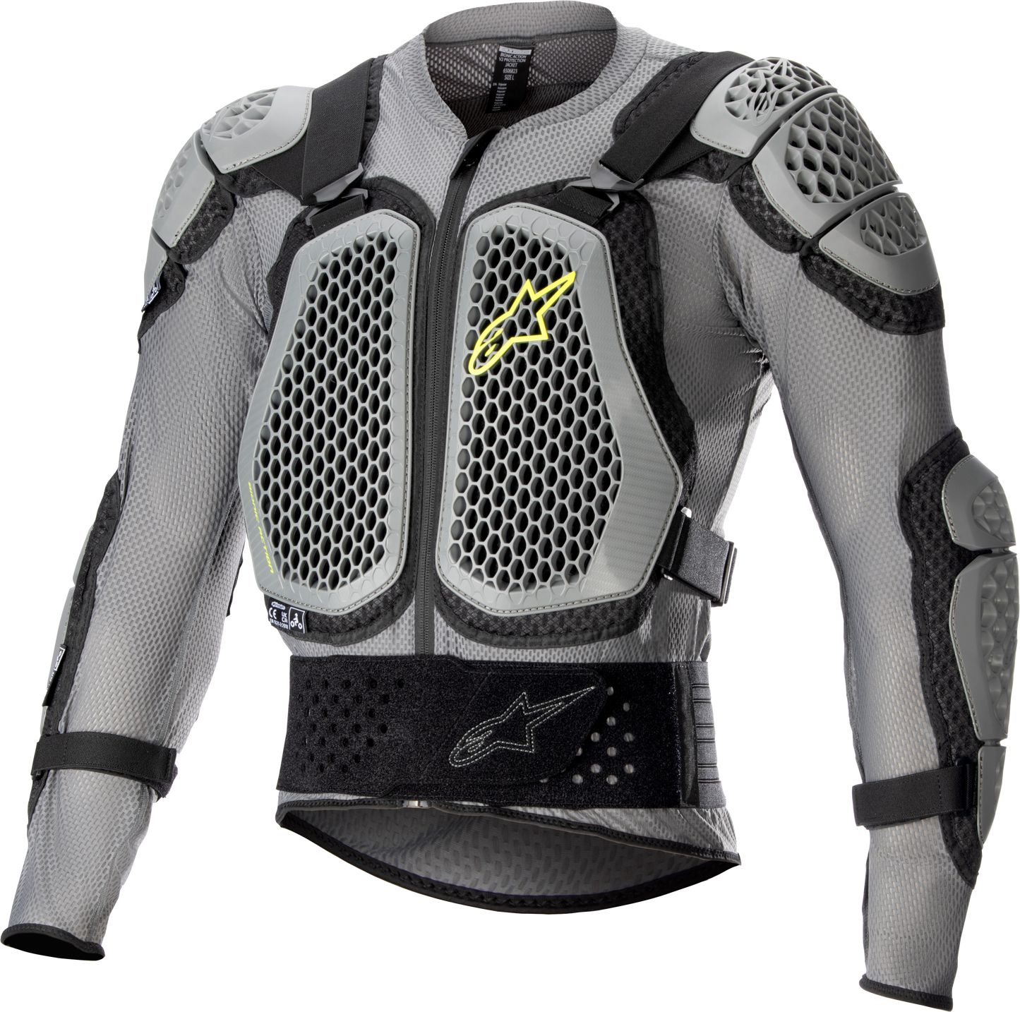 Alpinestars Bionic Action V2 Jacket (Grey Black, Sm)