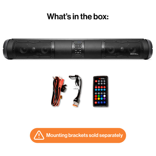 ECOXGEAR Seds33 Elite Marine Bluetooth Speaker with LED Lighting and EcoCast Connectivity