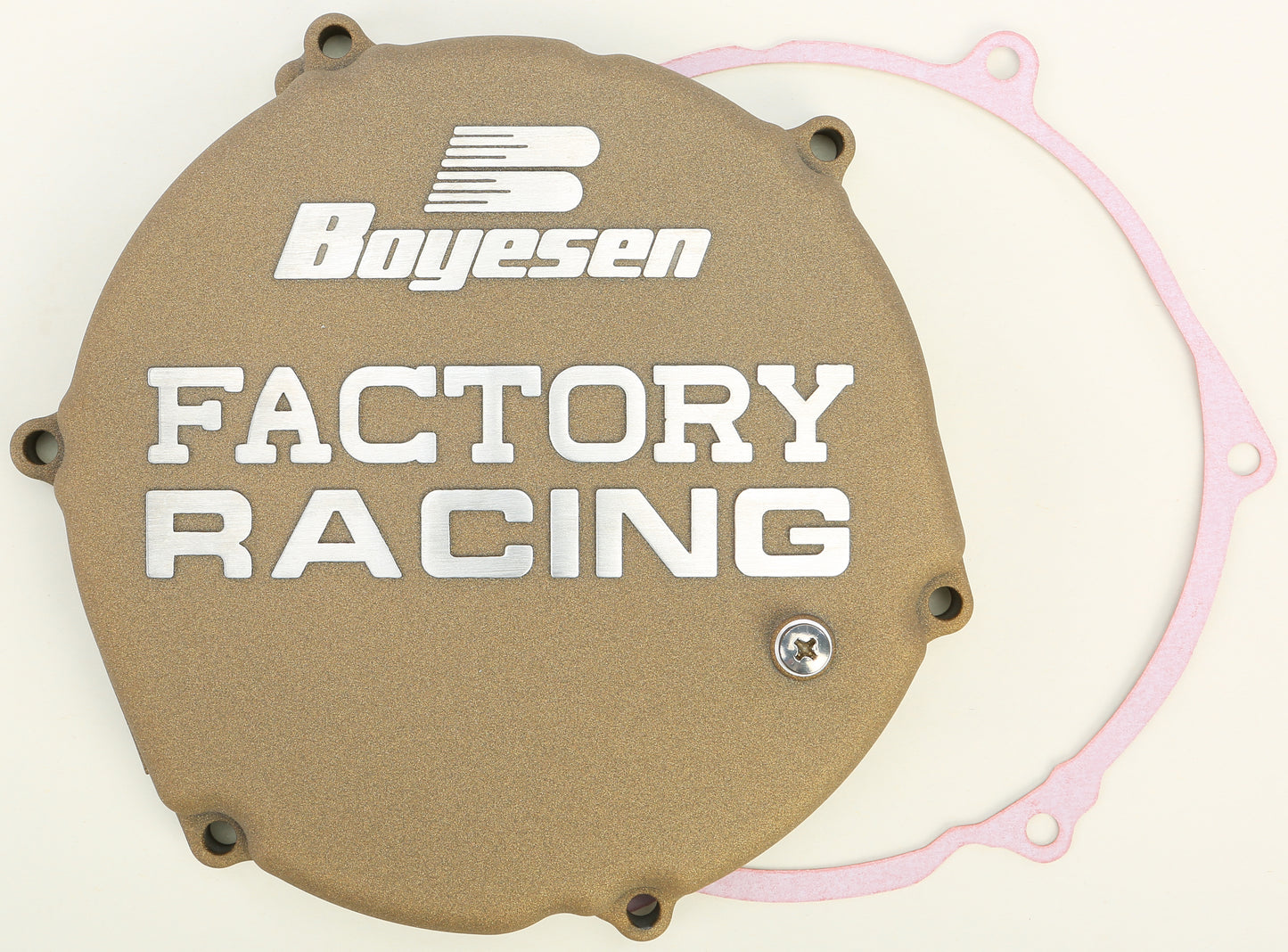 Boyesen Factory Racing Clutch Cover Magnesium for Kawasaki KX250 (1993-2002)