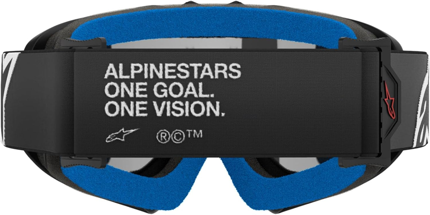 Alpinestars Vision Youth Goggles Corp Black w Silver Mirror Lens