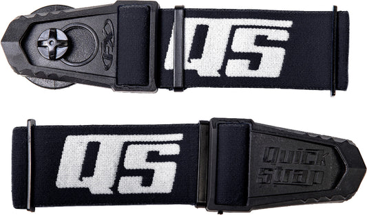 QUICK STRAP QS-45 Quick Strap Black for Goggles - Easy One-Hand Installation