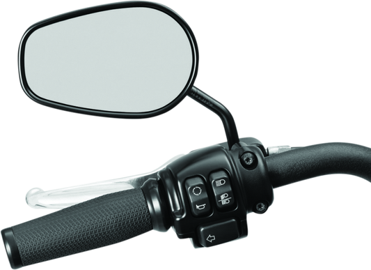Kuryakyn Mirror Stem 3 inch Outward Extenders for Powersports Vehicles, Black (Part #kur1216)