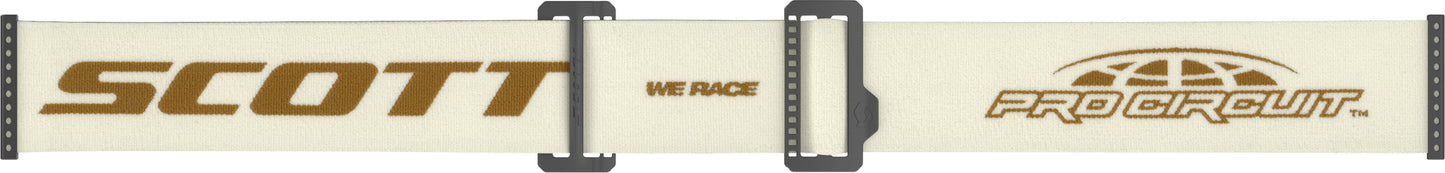 SCOTT Prospect Pro Circuit Goggle Beige/White/Br Gold Chrome - Part 423514-1074324