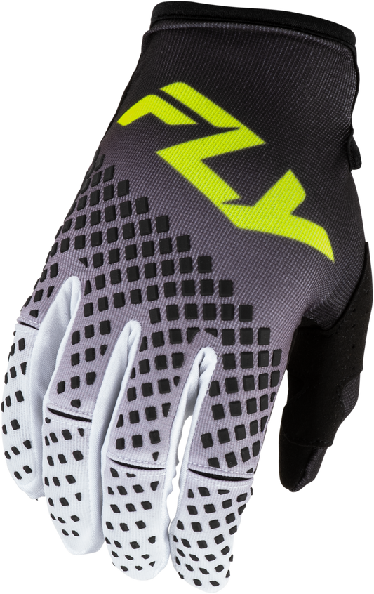 Kinetic Fade Gloves Black/White/Hi Vis 2x