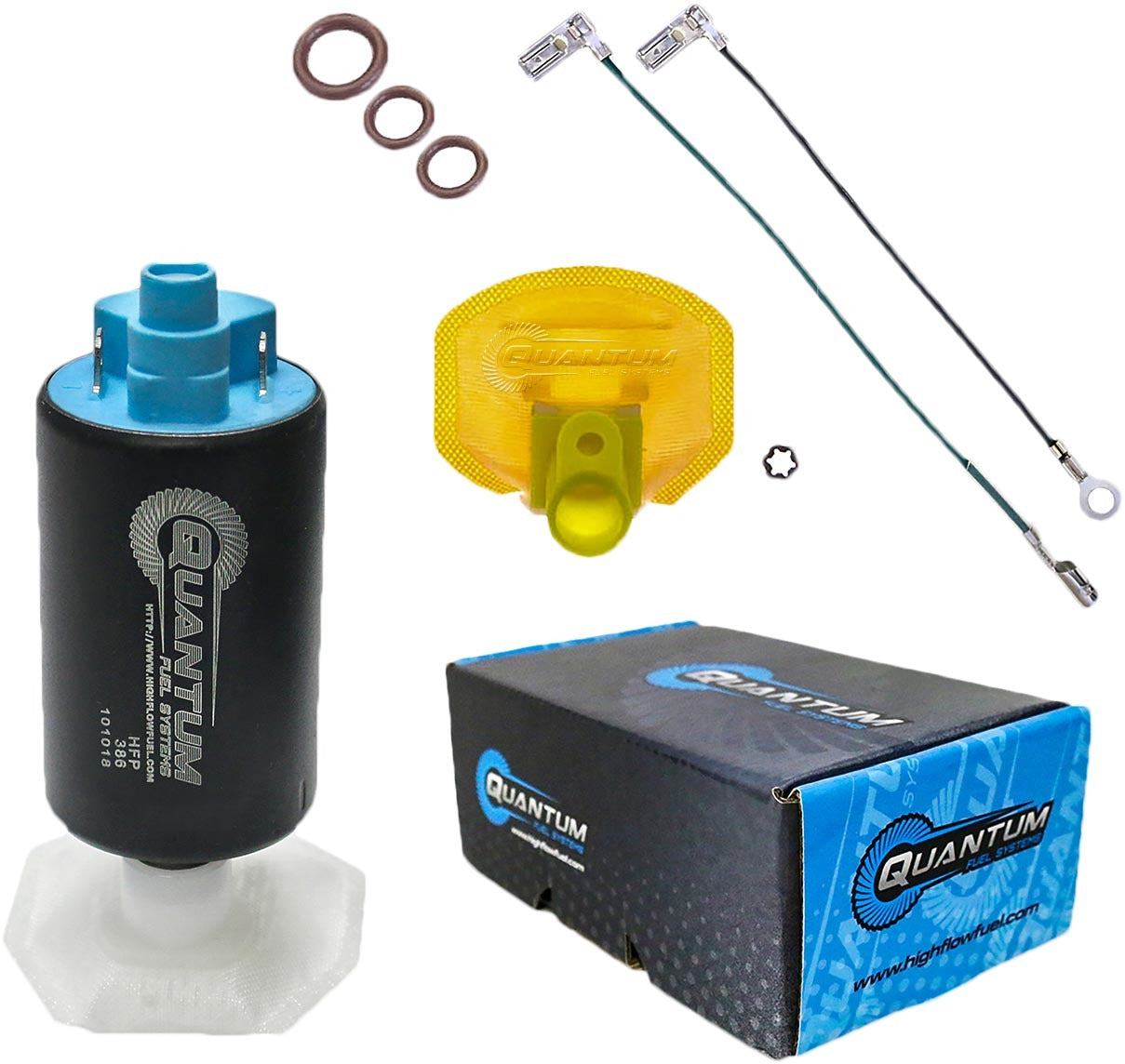 Quantum HFP-386-U Electric Fuel Pump for Motorcycle and ATV Applications