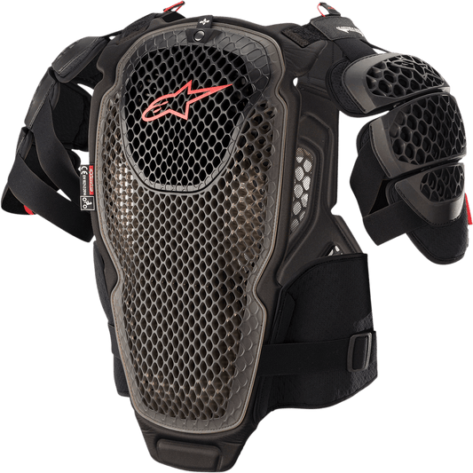 Alpinestars A-6 Roost Guard M/L - Lightweight Chest and Back Protector with Adjustable Fit - Kelly Motorsports