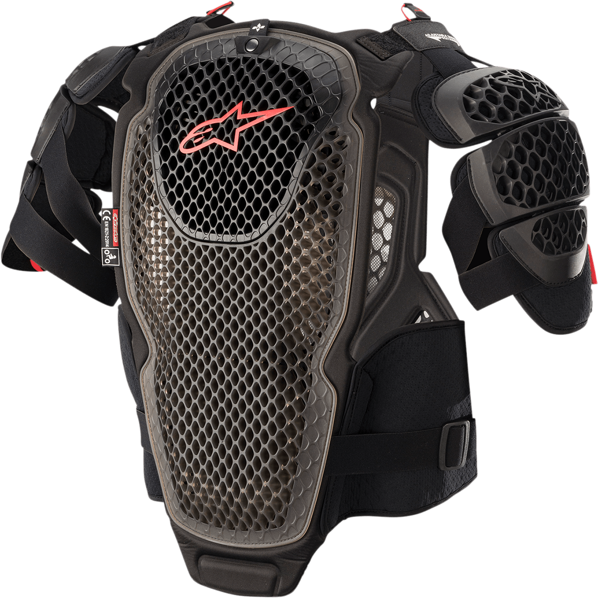 Alpinestars A-6 Roost Guard XL/2XL - High-Performance Chest and Back Protector - Kelly Motorsports