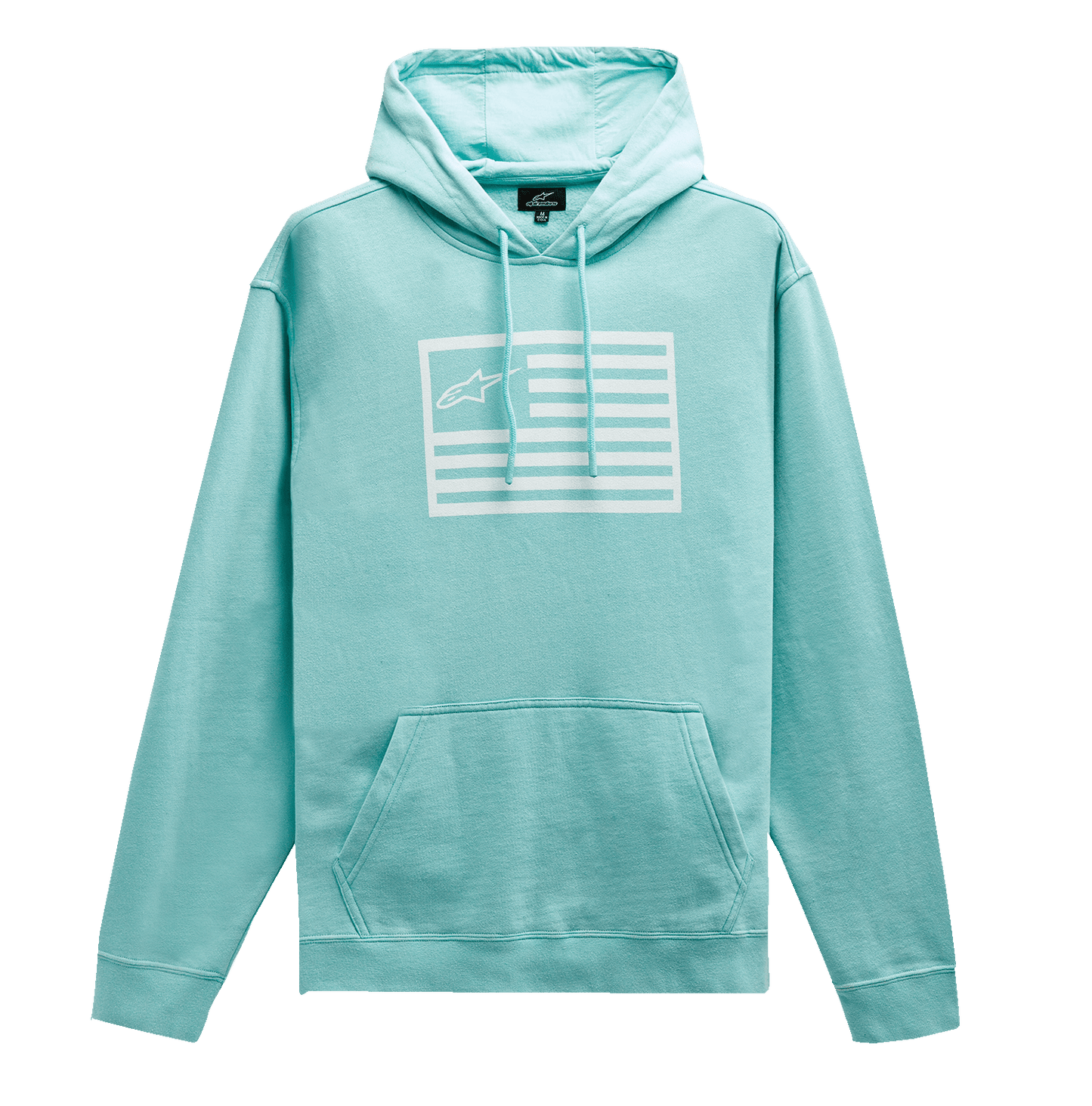 Alpinestars Artifact Hoodie - Light Aqua Large (Part No. 1213510207206L) - Kelly Motorsports