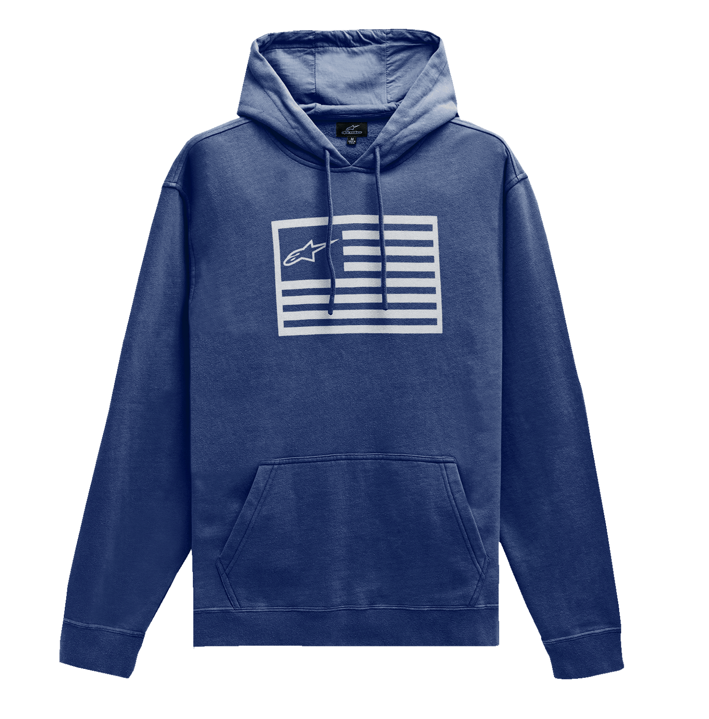 Alpinestars Artifact Hoodie - Navy Large (Part 12135102070L) - Kelly Motorsports