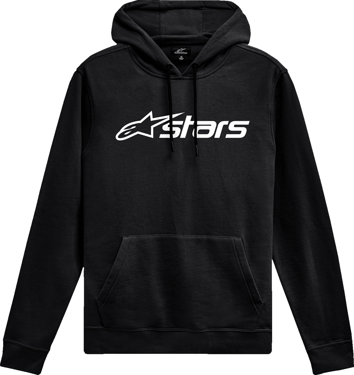 Alpinestars Blaze V3 Pullover Hoodie - Black and White, Size Large - Kelly Motorsports