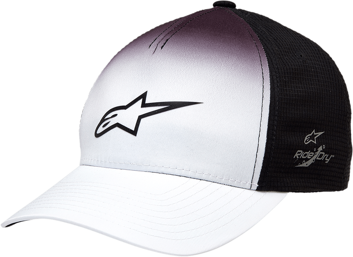 Alpinestars Faded Tech Hat - Black, One Size - Part 12128114010OS - Kelly Motorsports