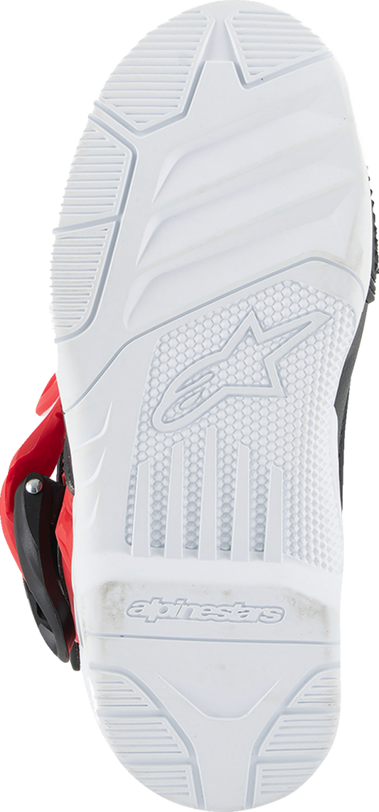 Alpinestars Kids Tech 3S Boots - Red/Black/White, US 12 / EU 30.5 - Part Number 2014524 - 2030 - 12 - Kelly Motorsports