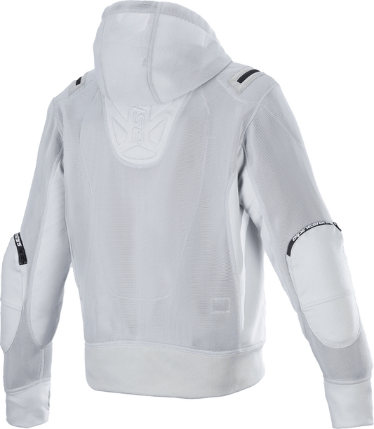 Alpinestars Moflow Air Tech Hoodie Gray Small 4202524-11-S for Warm Weather Riding - Kelly Motorsports