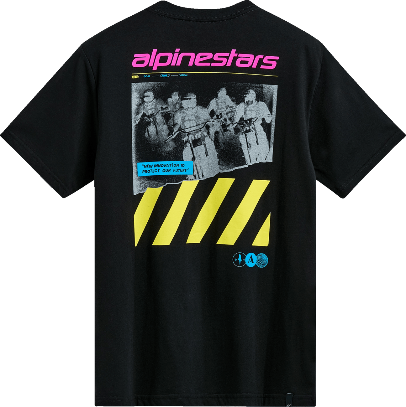 Alpinestars No Barrier CSF T-Shirt - Black - Large (Part 1215-72260-10-L) - Kelly Motorsports