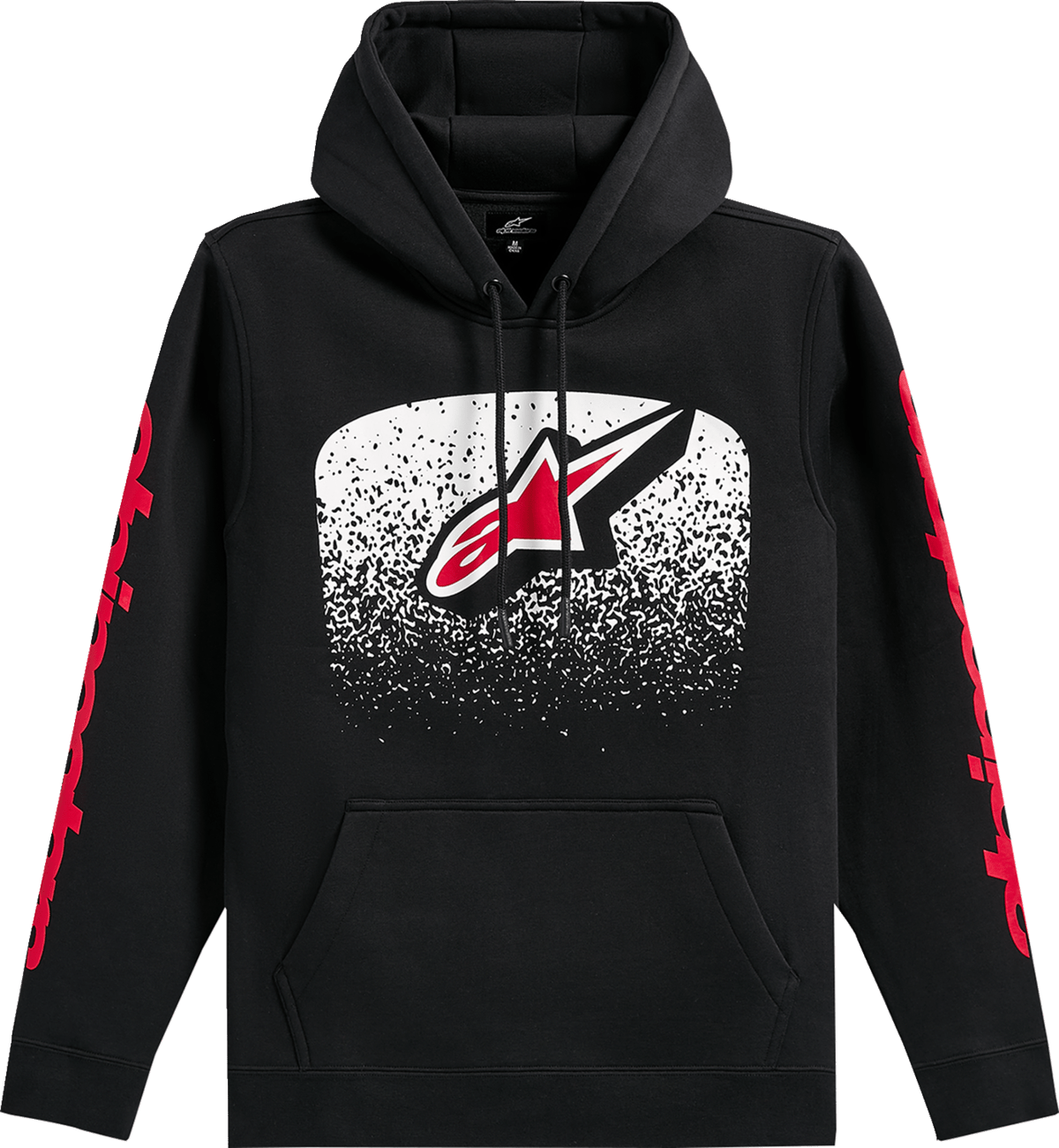 Alpinestars Obsessed Pullover Hoodie - Black, 2XL - Comfortable Cotton-Poly Blend with Logo Accents - Kelly Motorsports