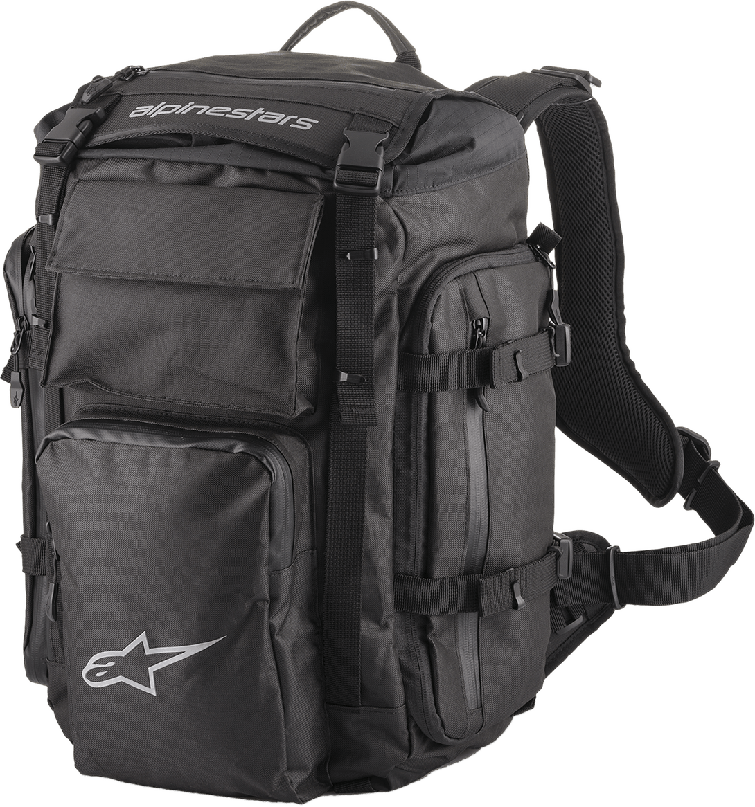 Alpinestars Overland Backpack 39L w/Laptop Pocket 6106420-10 - Kelly Motorsports