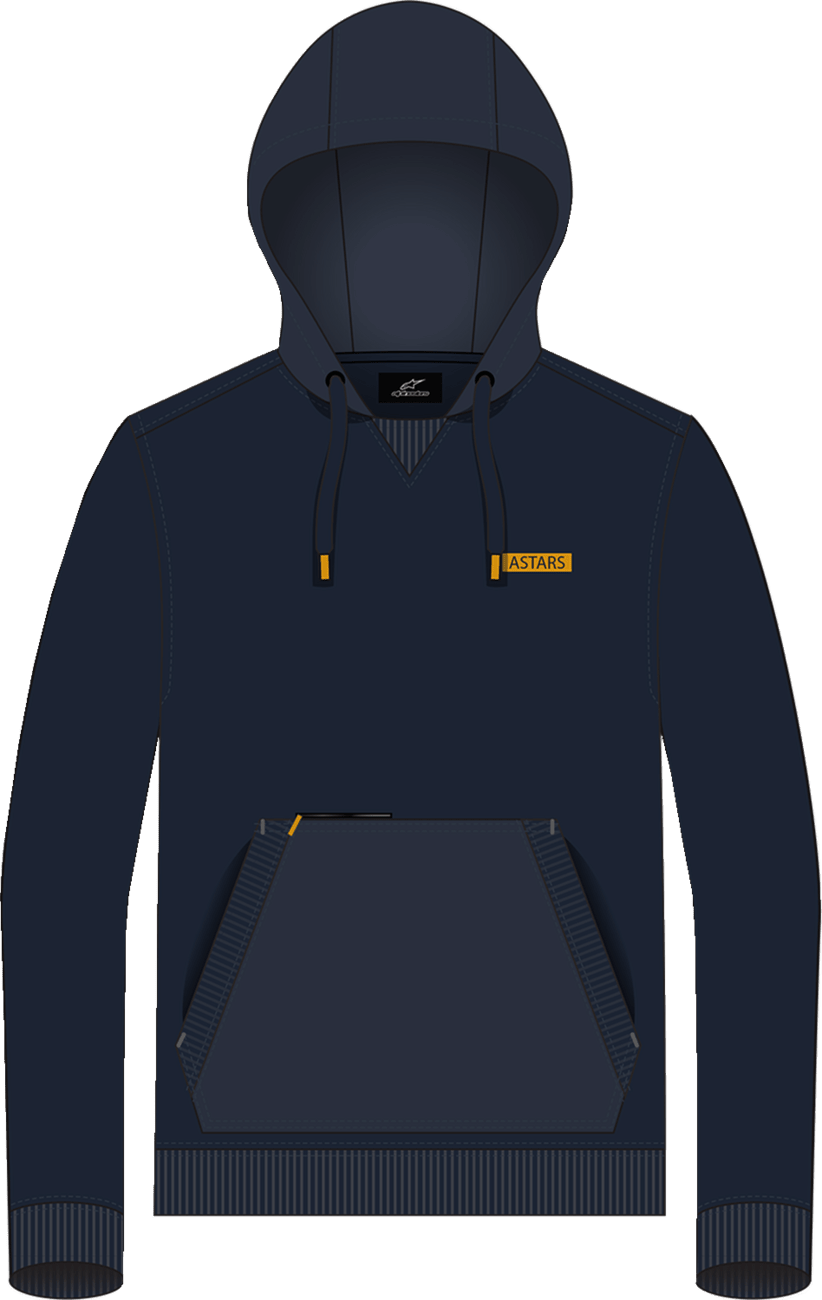 Alpinestars Rooted Pullover Hoodie 2XL Dark Navy - Part No. 1214-51300-701 - Kelly Motorsports