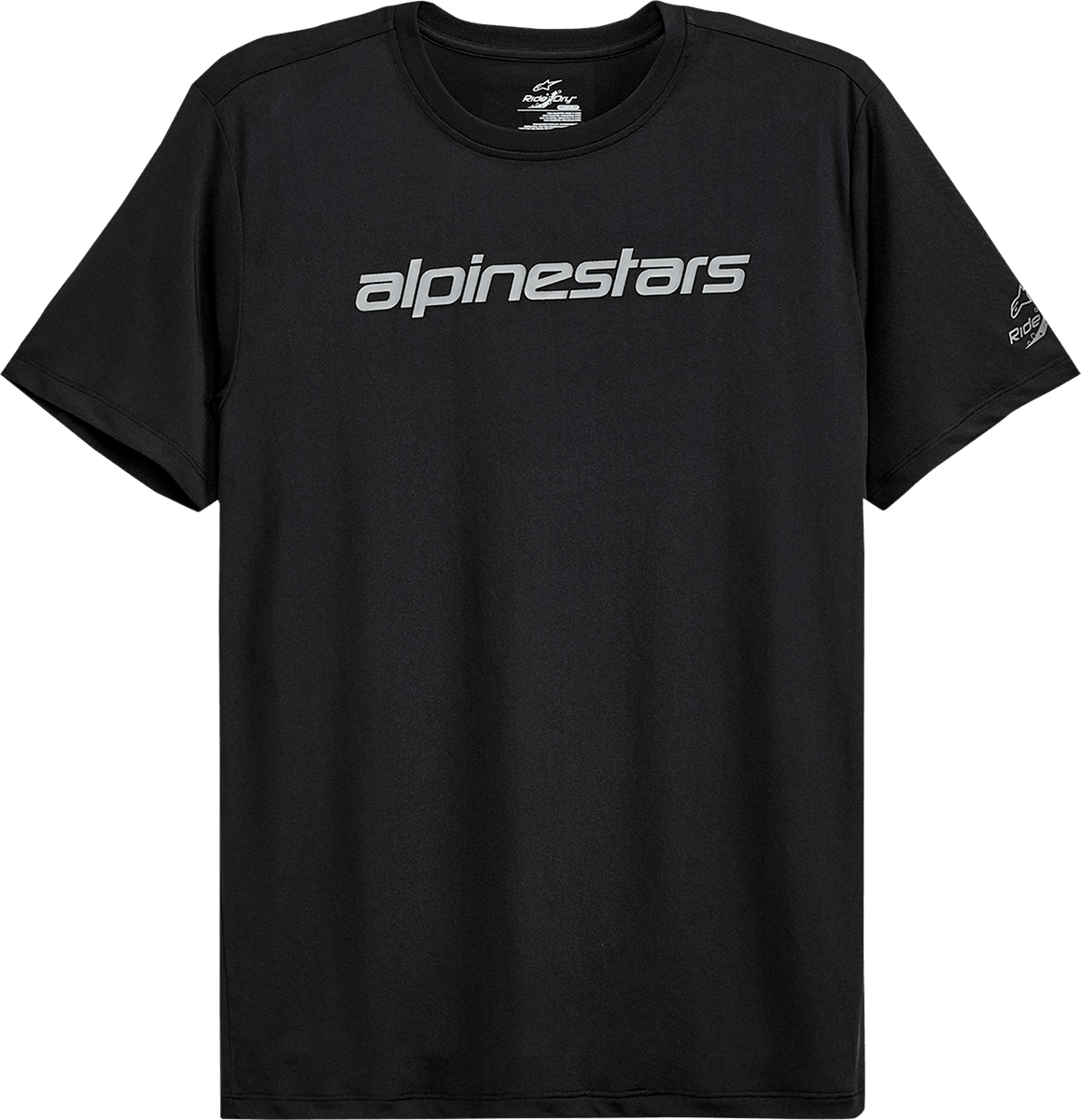 Alpinestars Tech Linear Performance T-Shirt - Black - Medium 1212-7500010-M - Kelly Motorsports