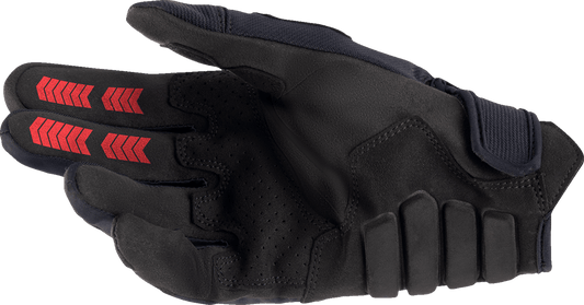 Alpinestars Techdura Gloves Fire Red/Black 2XL – Enduro and Trail Riding Protection - Kelly Motorsports