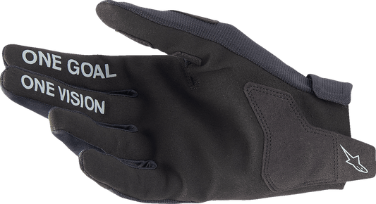 Alpinestars Youth Radar Gloves - Black, Size Small (Part 3541824-10-S) - Kelly Motorsports