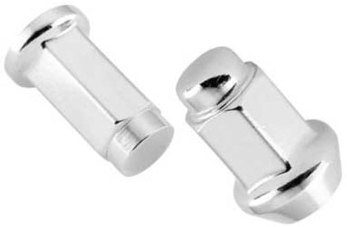 AWC ALUG13BX Chrome Tapered Lug Nuts for Polaris Vehicles - Pack of 16 - Kelly Motorsports