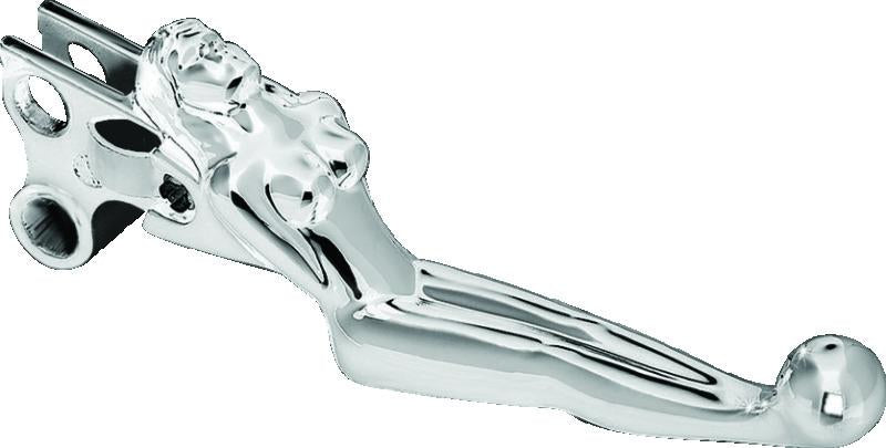 Kuryakyn Silhouette Levers 96-Up Cable Chrome for Harley Davidson Models