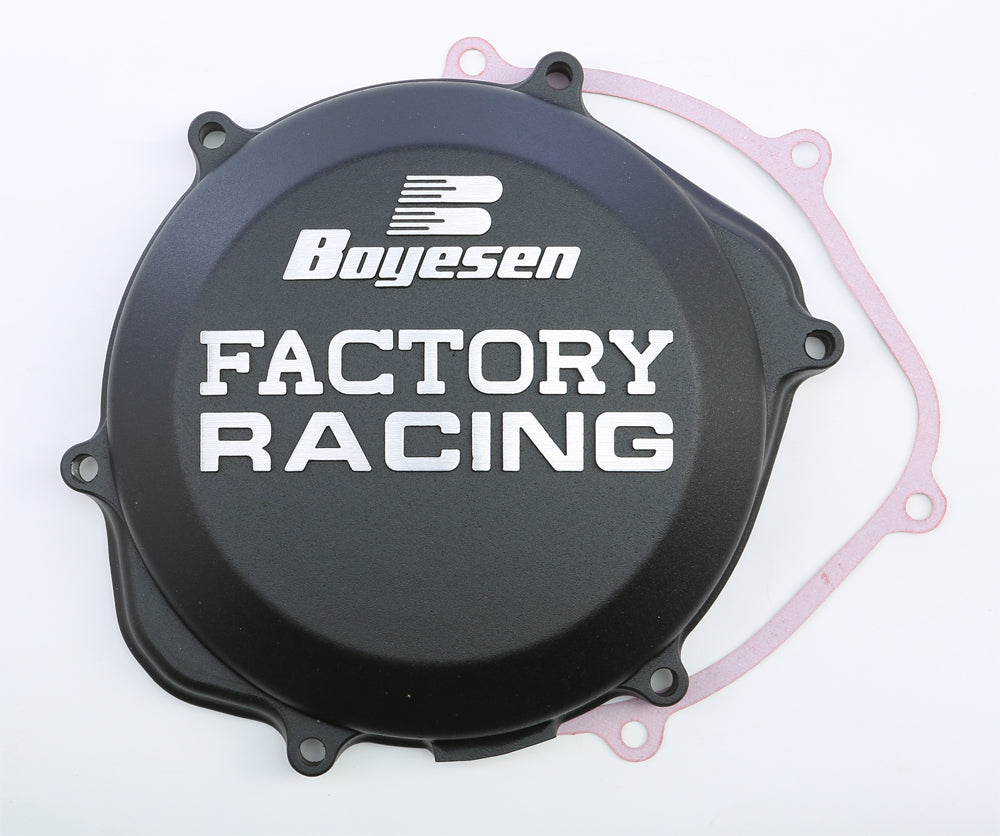 Boyesen Factory Racing Clutch Cover Black for Honda TRX450R & TRX450ER 2004-2009