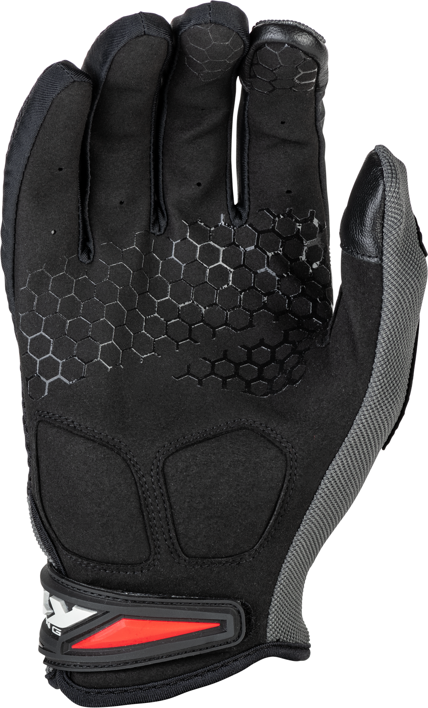 Fly Racing Coolpro Gloves Black/Red 3X – Durable Touchscreen Motorcycle Gloves with Reinforced Palm
