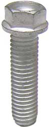 BOLT Dacromet Plated 8mm Flange Bolts, 6x12mm - Pack of 10