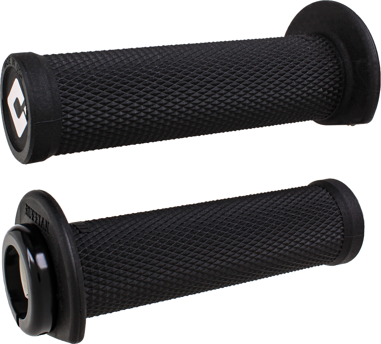 ODI Ruffian Lock-On ATV and PWC Grip J33RFB-B - 5 Inches Black/Black
