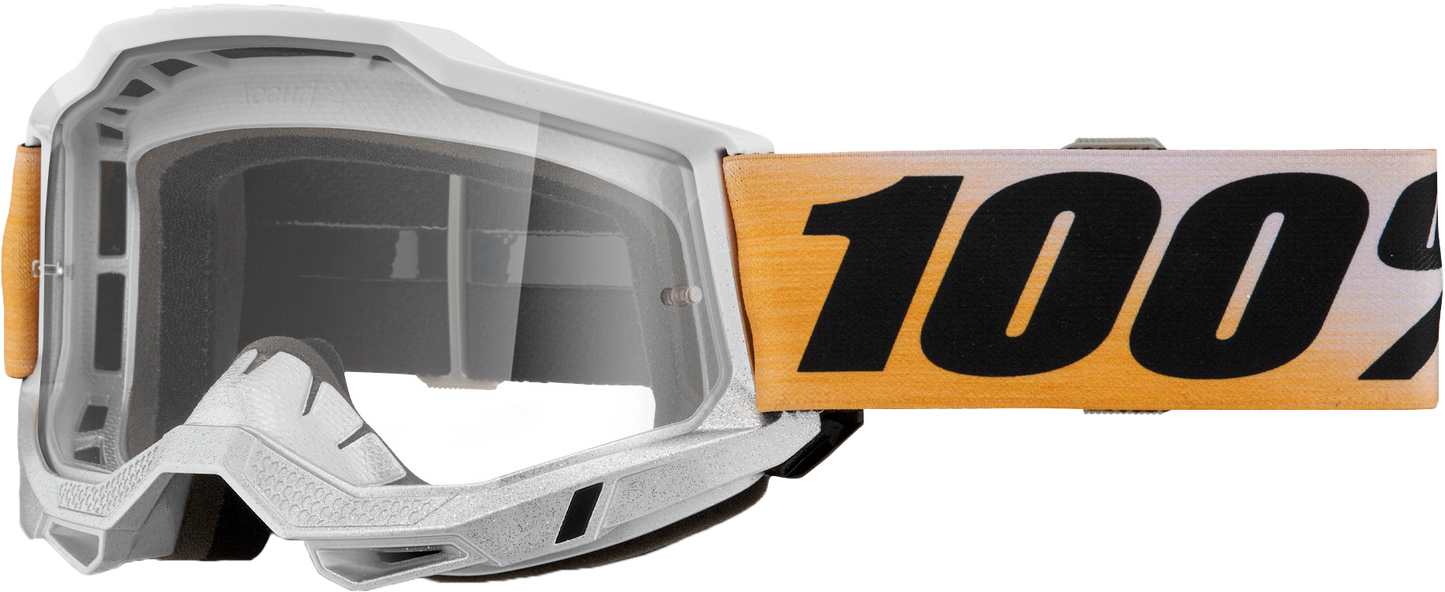 100-Percent Accuri 2 Goggle with Clear Lens - Enhanced Visibility and Comfort