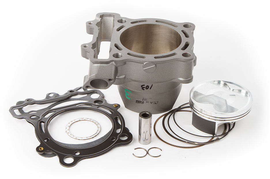 CYLINDER WORKS Kawasaki & Suzuki 2004-2008 KX250F RM-Z250 High Compression & Big Bore Cylinder Kit (Part #31001-K01)