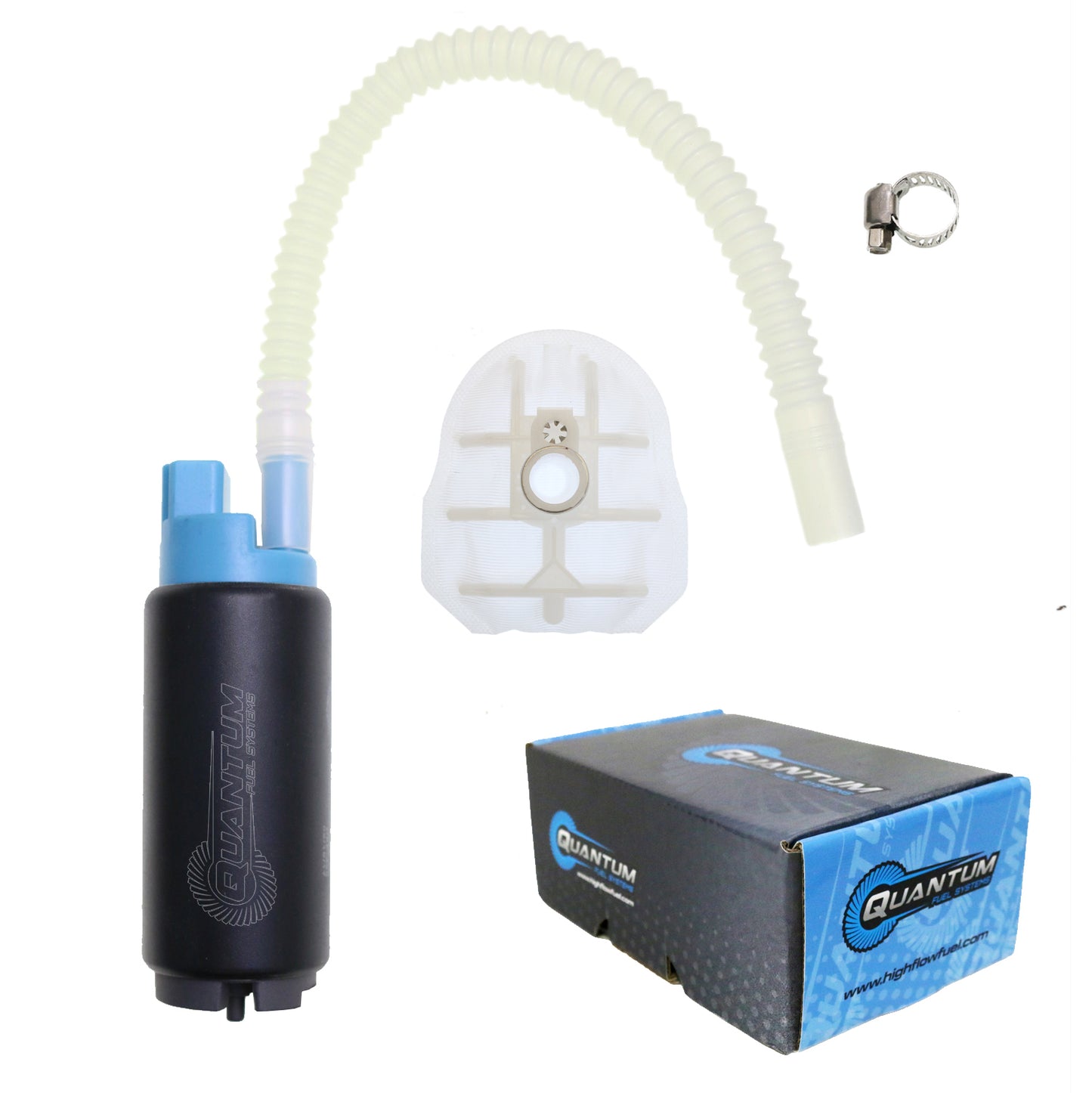 Quantum HFP-382-D Electric Fuel Pump for Motorcycles - OEM or Better Performance