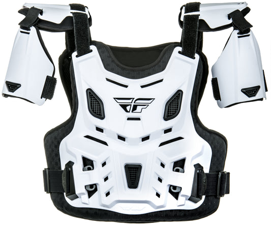 Fly Racing Youth CE Revel Roost Guard White (Part #36-16065 YTH CE WHT)
