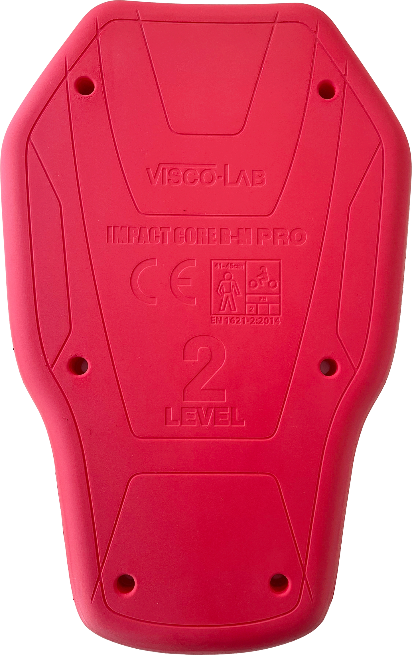 RST Impact Back Protector CE 2 Red - Enhanced Safety Gear for Riders
