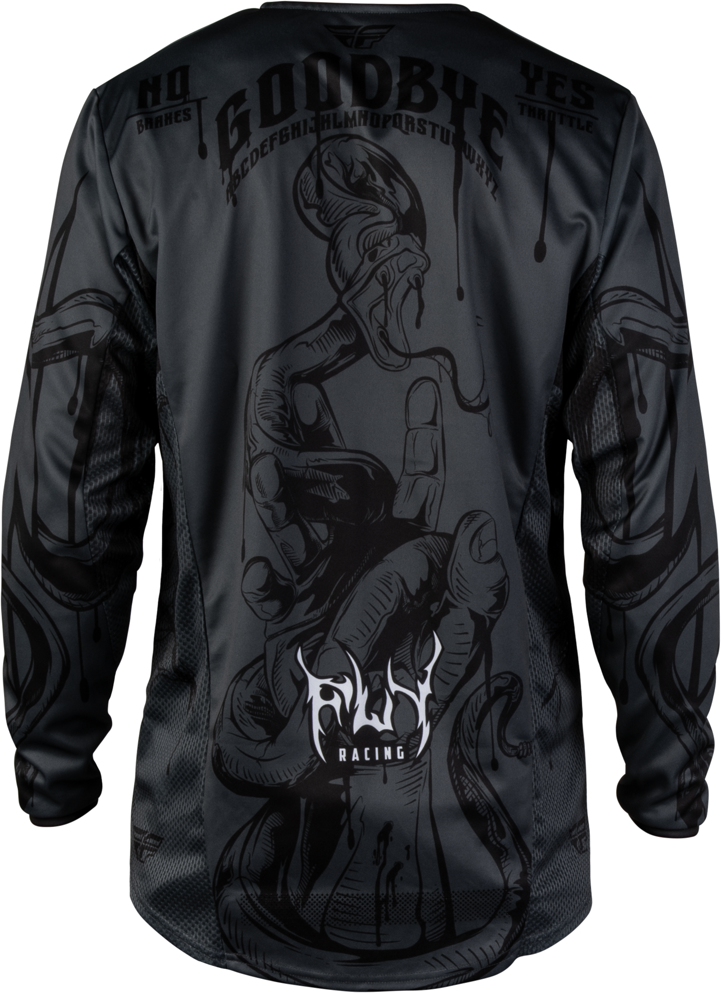 Kinetic Dark Series Jersey Grey/Black Xl