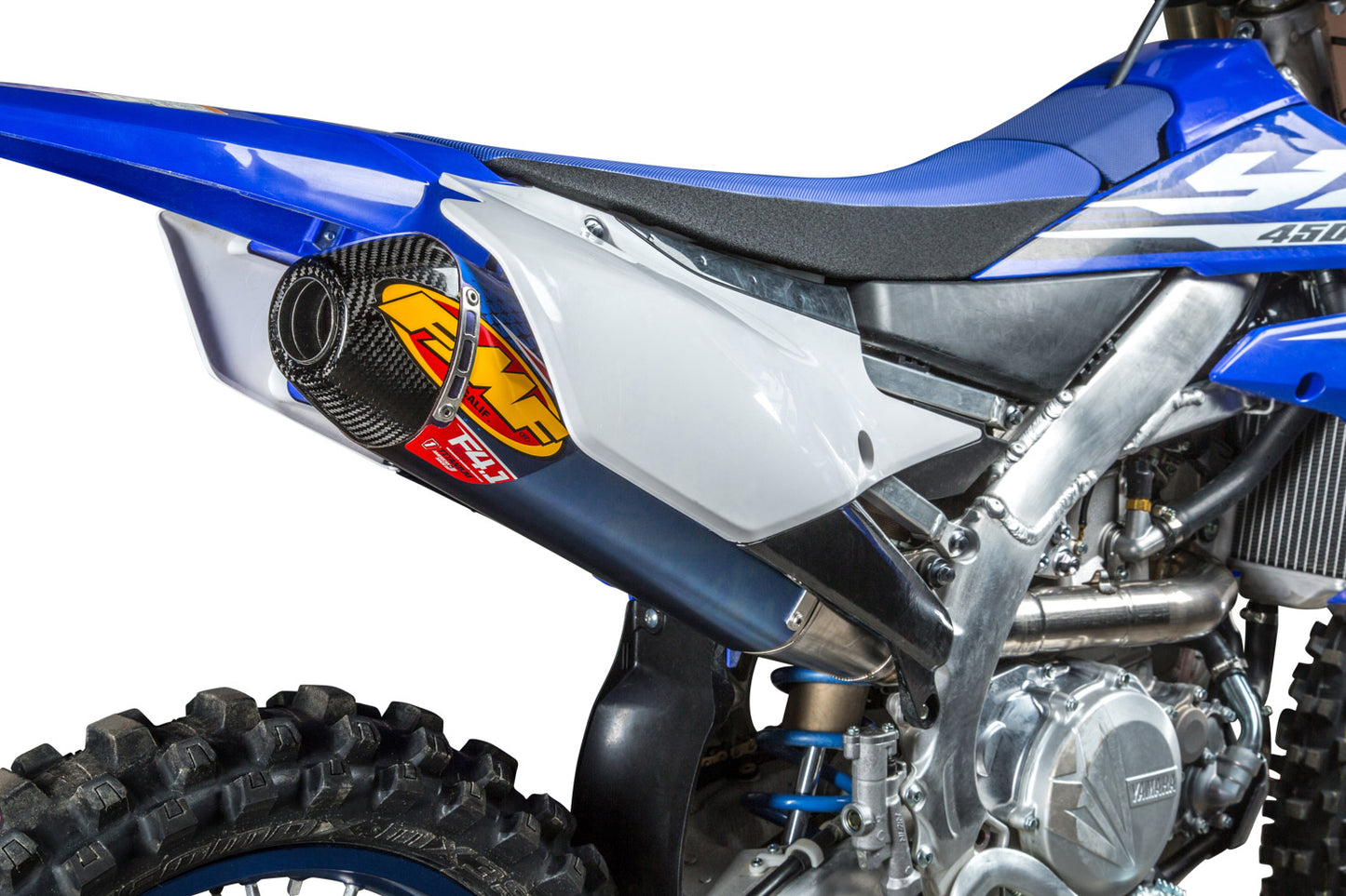 FMF Factory 4.1 RCT Slip-On Exhaust for Yamaha YZ450F and YZ450FX - Titanium or Aluminum Options