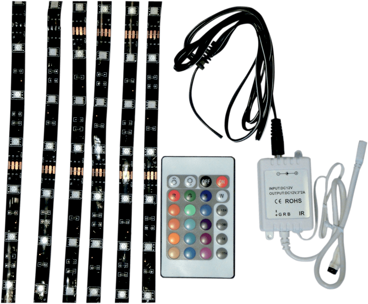 BRITE-LITES LED Accent Light Kit - Multicolor BL-RGBLEDM - Kelly Motorsports