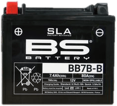 BS BATTERY BB7B-B (YB) 300848 AGM Maintenance-Free Deep Cycle Battery - Kelly Motorsports
