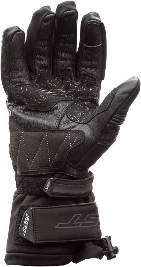 RST Atlas CE Waterproof Glove Black XS – Durable Motorcycle Gear