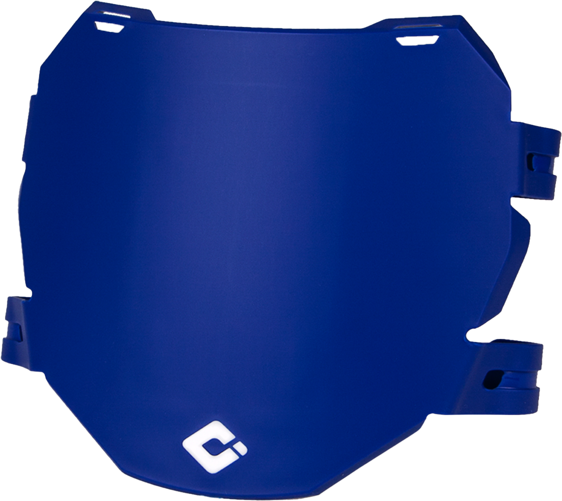 ODI Downhill/E Bike Number Plate Blue - Part D70DP-U for Enhanced Aero Performance and Visibility