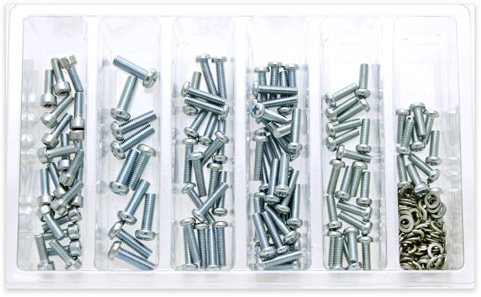 BOLT SV-CARBSCRW Carburetor Float Bowl Screws Assortment Kit – 210 Pieces