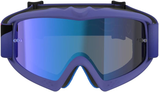 Alpinestars Vision Youth Goggles Corp Purple Fluo/ Pink - Blue Mirror