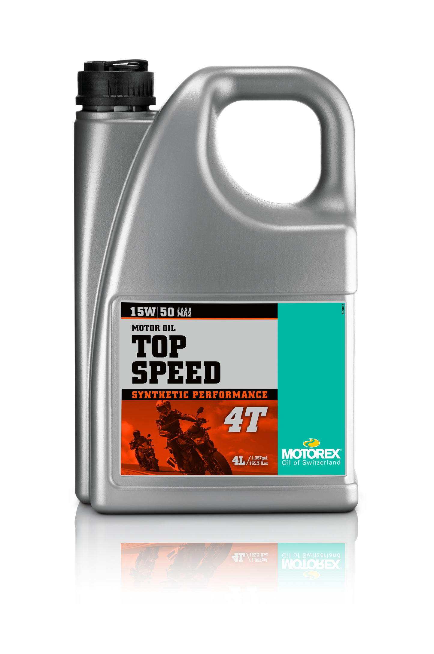 Top Speed Motor Oil 15w50 4t 4l (4/Case Sold Ea)