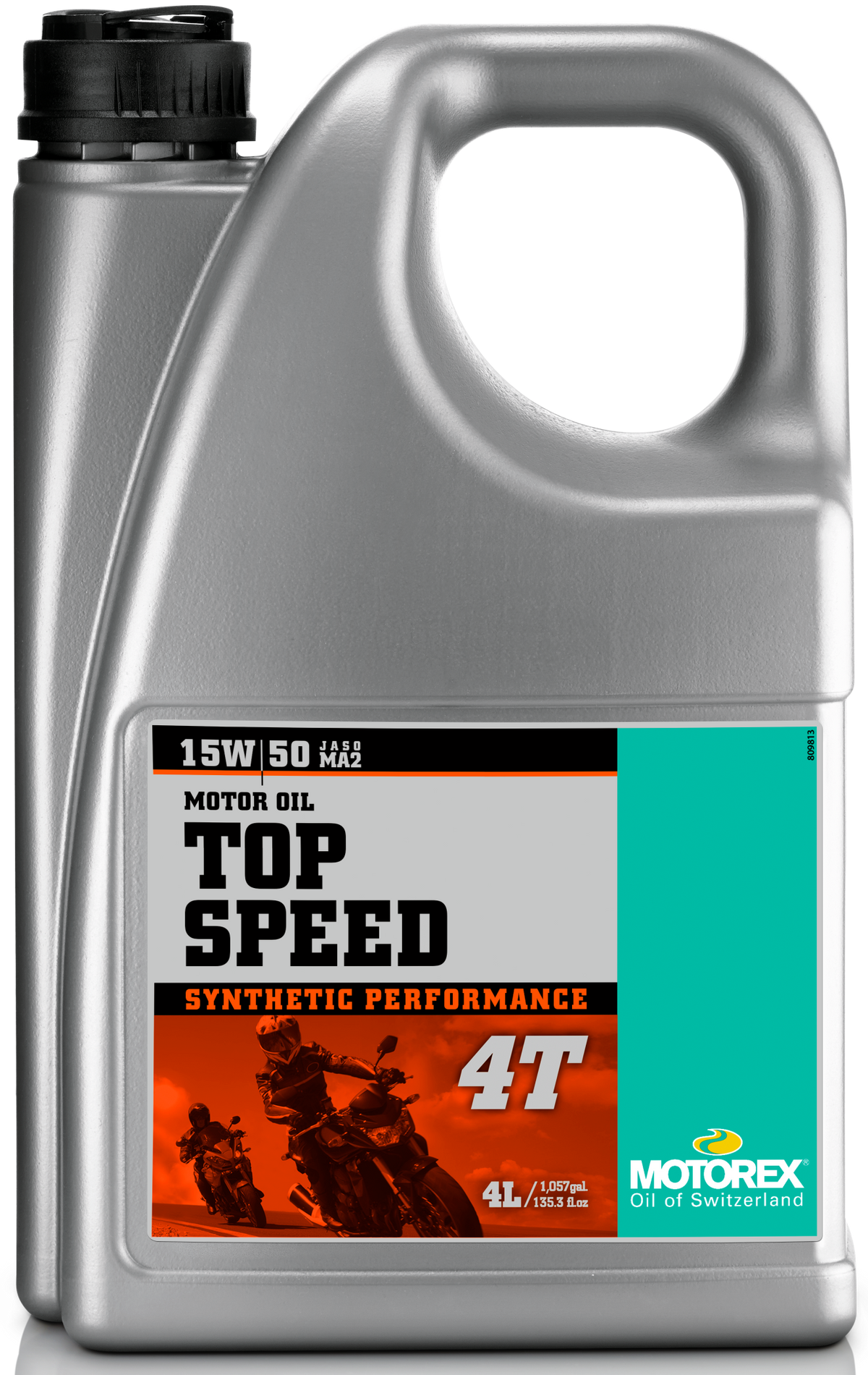 Top Speed Motor Oil 15w50 4t 4l (4/Case Sold Ea)