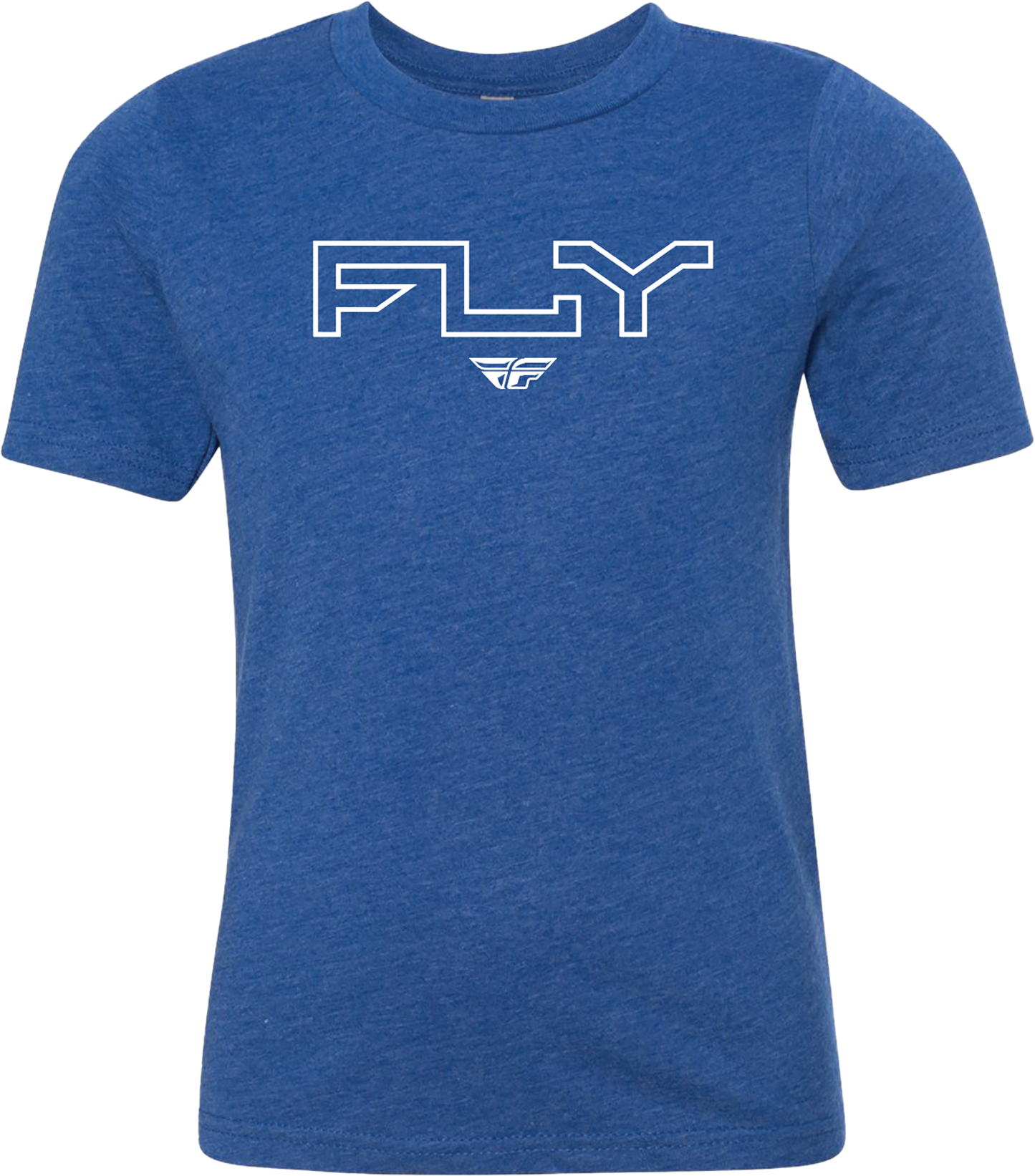 Youth Fly Edge Tee Royal Blue Ym