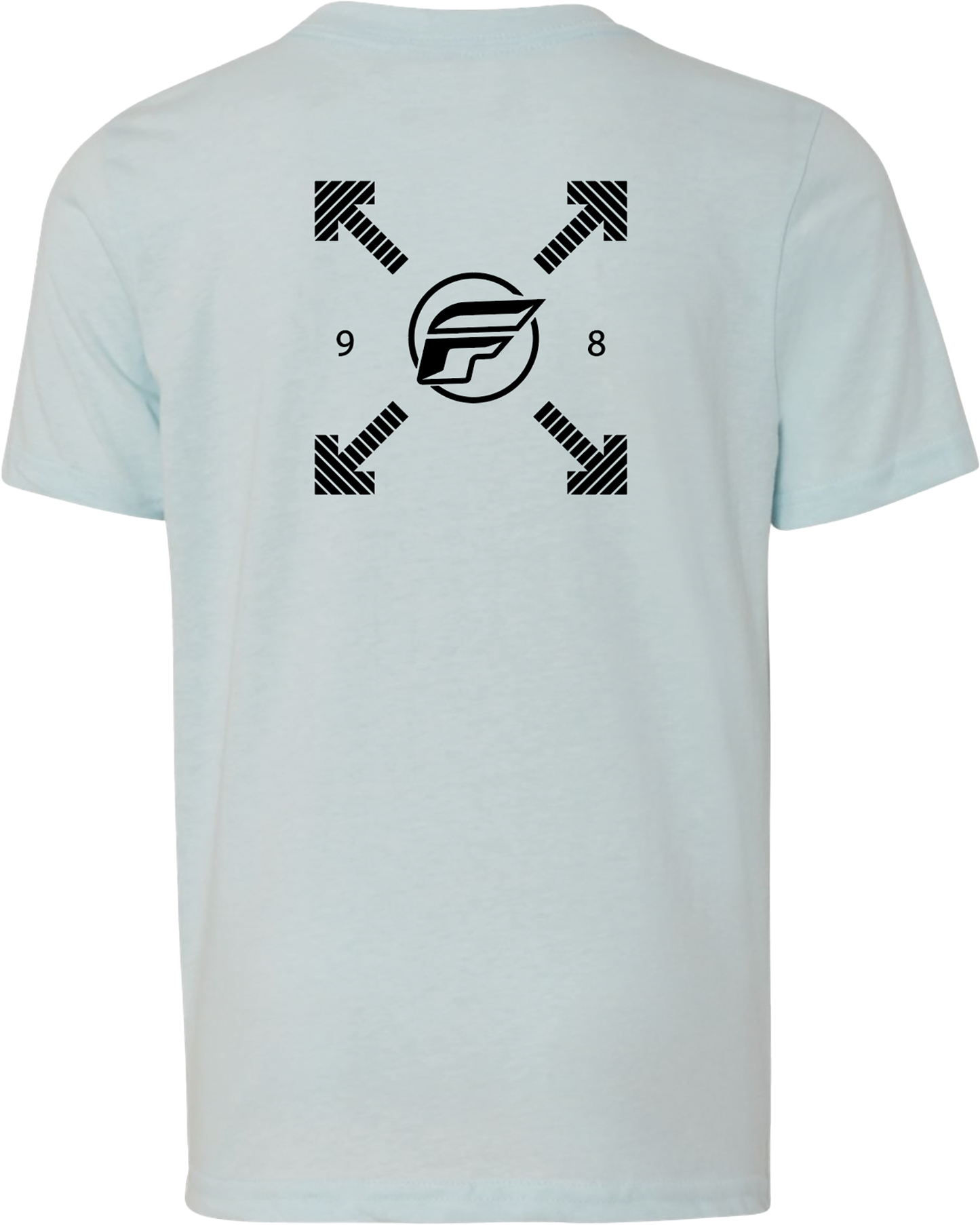 Youth Fly Lost Tee Ice Blue Yl