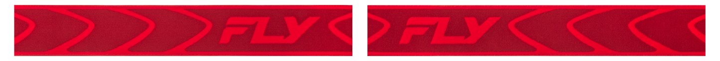Fly Racing Zone Goggle Red/Crimson with Red Mirror/Smoke Lens