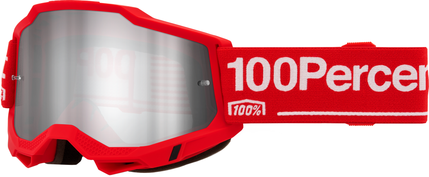 100-Percent Accuri 2 Goggle with Wolg Mirror Silver Lens