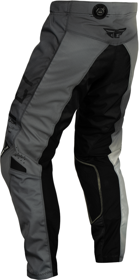 Fly Racing Youth Kinetic Prodigy Pants Black/Light Grey Size 18